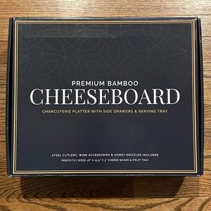 Varezza Premium Bamboo Charcuterie Board
